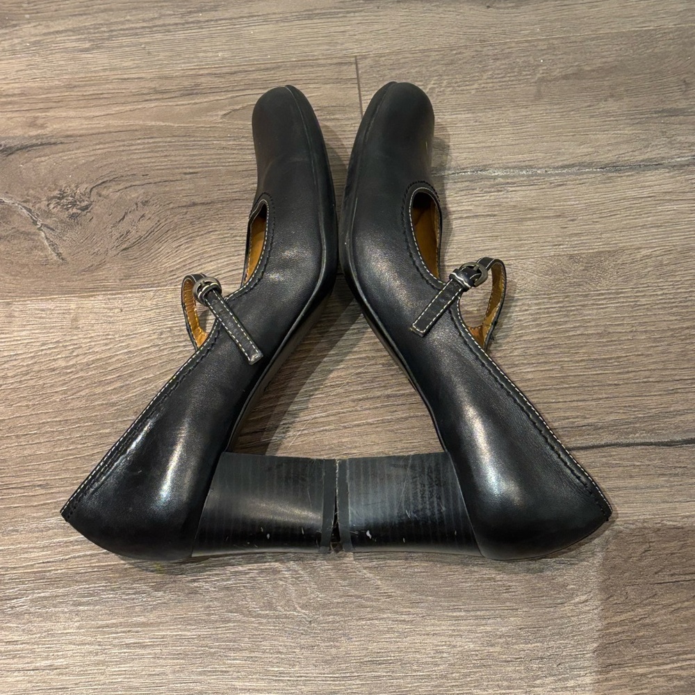 Naturalizer Black Mary Jane Heels